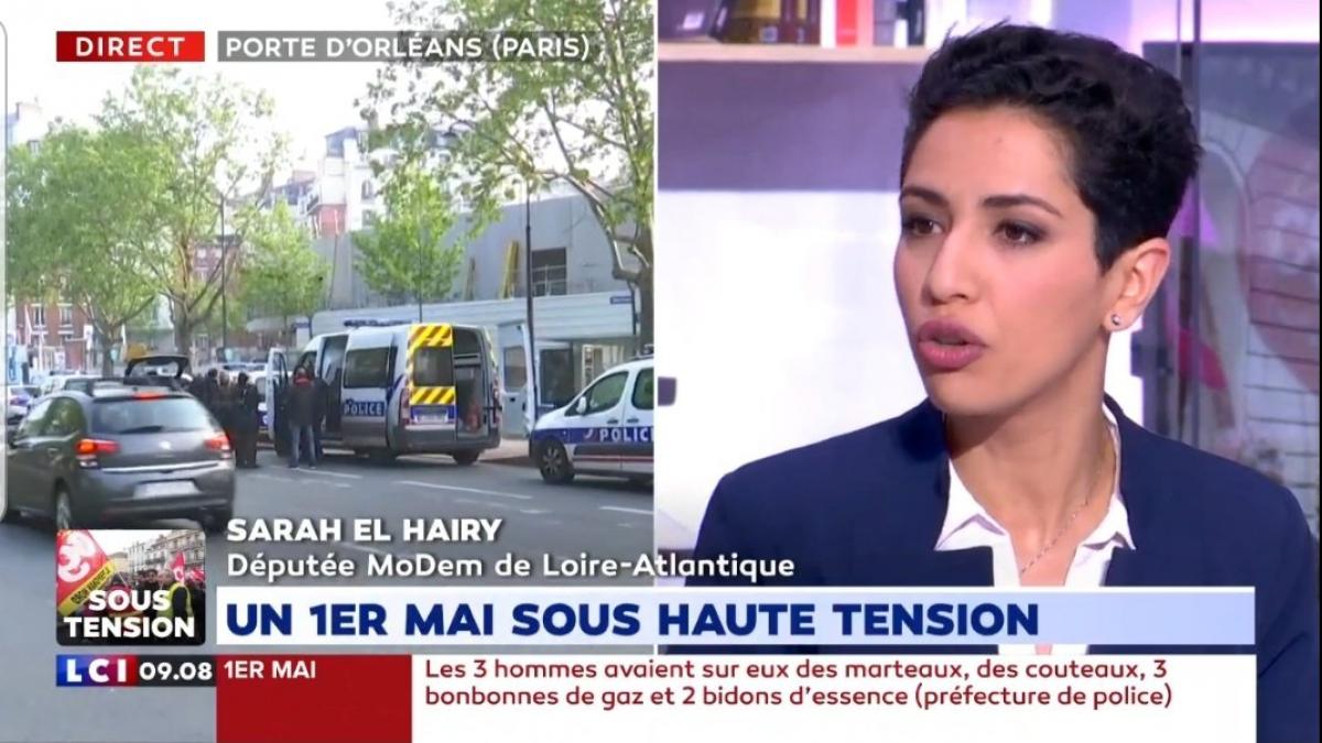 Sarah_El_Haïry-SEH - LCI - 1er mai 2019