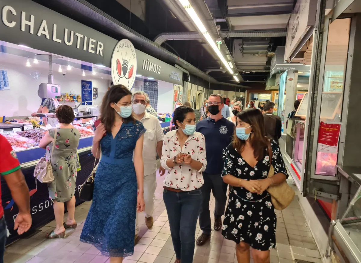 Sarah_El_Haïry-SEH marche Nîmes