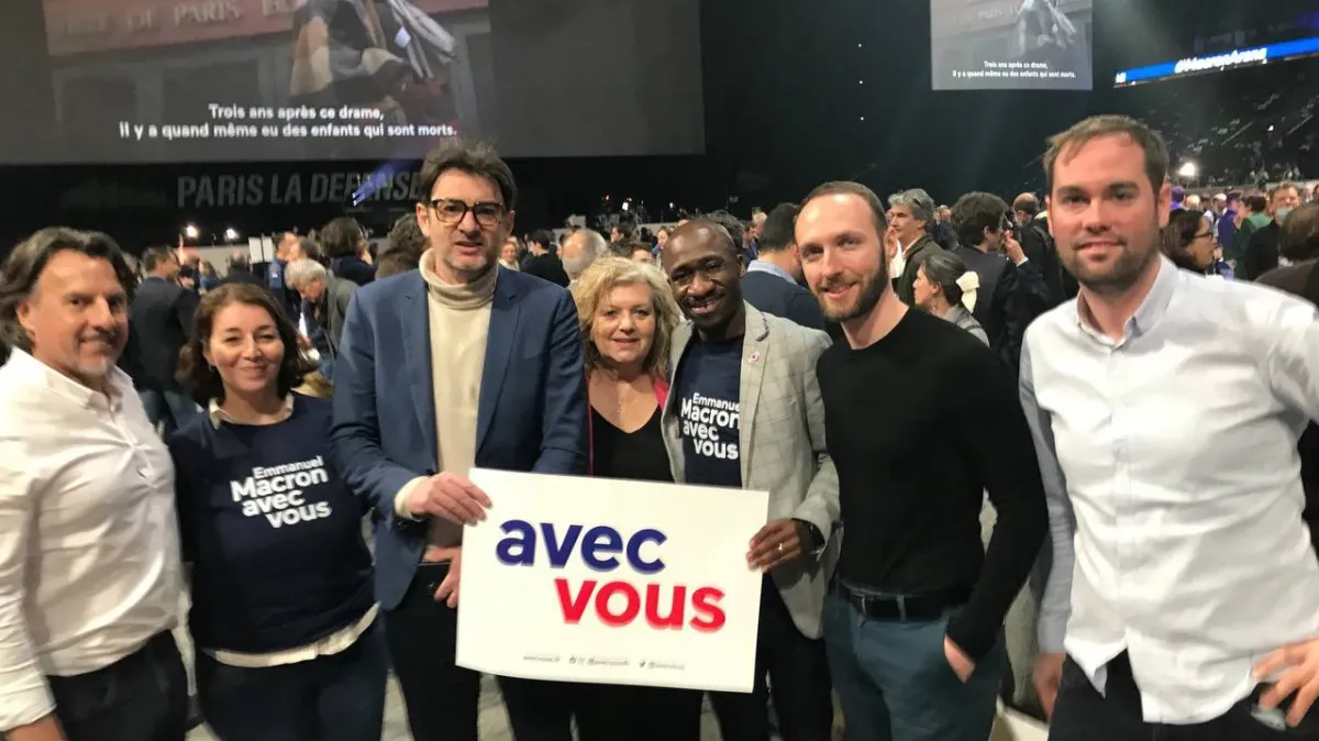 Macron Arena - avec Erwan_Balanant-EB