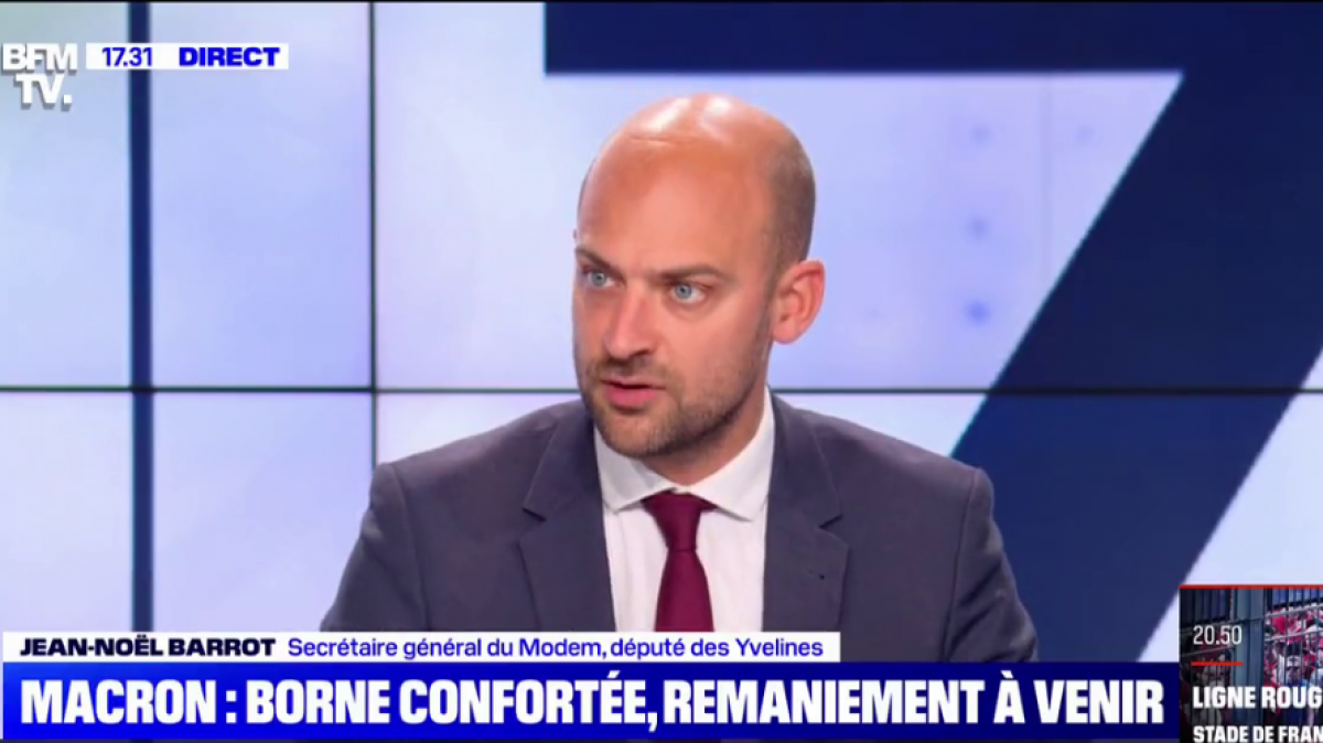 Jean-Noel_Barrot-JNB (BFM TV / 26.06.2022)