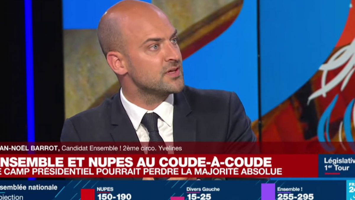 Jean-Noël_Barrot-JNB (Législatives 2022 - France 24)