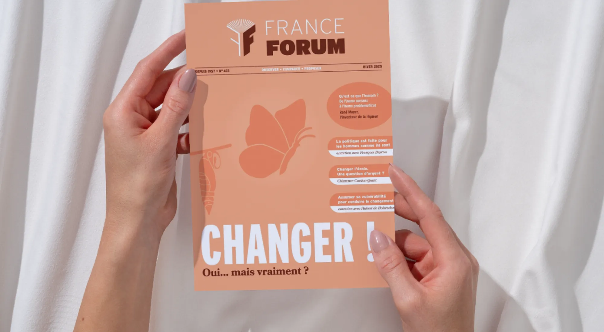 Nouveau numéro de France Forum&nbsp;: Changer&nbsp;! Oui, mais vraiment&nbsp;?