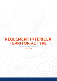 Règlement intérieur territorial type (RITT)